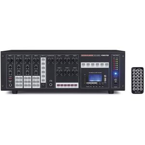 Amplificador Linha 100V 6x ZONAS 100W RMS c/ Leitor USB/SD/MP3 e FM - FONESTAR Image