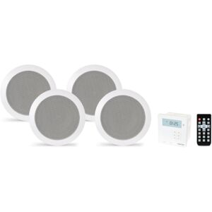 Sistema de Som Amplificado Bluetooth/USB/SD/FM c/ 4 Colunas - FONESTAR Image