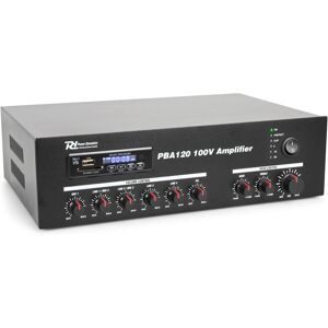 Amplificador PA 120W RMS (100V) com MP3 USB/SD/BLUETOOTH (PBA120) - Power Dynamics Image