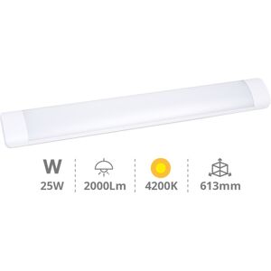 Armadura LED 25W 220V Branco 4000K IP20 2000Lm (60cm) - GSC Image