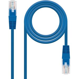Cabo de Rede RJ45 CAT5e UTP Azul (50cm) - Nanocable Image