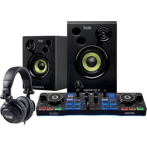 DJ Starter PACK (DJControl Star Light + Serato DJ Lite + DJMonitor32 + HDP DJ M 40.2) - HERCULES Image