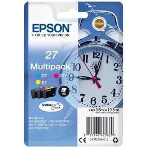 Pack 3x Tinteiros 27 WF-3xxx/WF-7xxx (Azul/Magenta/Amarelo) - EPSON Image