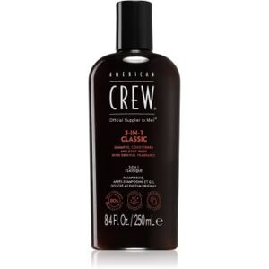 American Crew Hair & Body 3-IN-1 champô, condicionador e gel de duche 3 em 1 para homens 1000 ml. Hair & Body 3-IN-1 Image