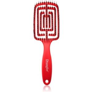 Dtangler Dry Blow, Glow And Go escova quadrada para soprar coloração Red Scarlett 1 un.. Dry Blow, Glow And Go Image