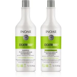 INOAR CicatriFios conjunto para cabelo danificado e quebradiço 2x1000 ml. CicatriFios Image