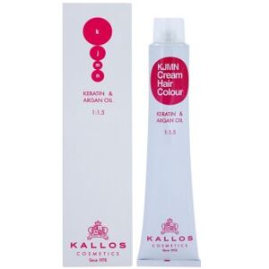 Kallos KJMN Professional Cream Hair Colour Keratin & Argan Oil coloração de cabelo com queratina e óleo de argan tom 9.31 Very Light Golden Ash Blond 100 ml. KJMN Professional Cream Hair Colour Keratin & Argan Oil Image