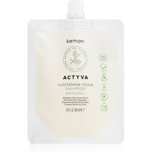 Kemon Actyva Nutrizone Ricca champô nutritivo para cabelo 100 ml. Actyva Nutrizone Ricca Image