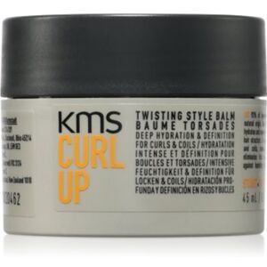 KMS Curl Up Twisting Style Balm creme styling para cabelos ondulados e encaracolados 45 ml. Curl Up Twisting Style Balm Image