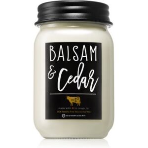 Milkhouse Candle Co. Farmhouse Balsam & Cedar vela perfumada Mason Jar 368 g. Farmhouse Balsam & Cedar Image