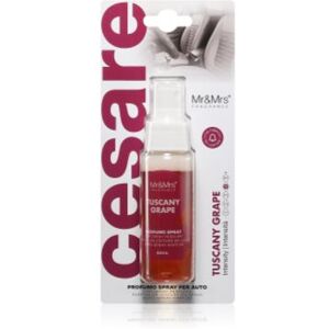 Mr & Mrs Fragrance Cesare Tuscany Grape ambientador para o carro 50 ml. Cesare Tuscany Grape Image