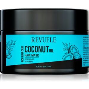 Revuele Coconut Oil Hair Mask máscara nutritiva e hidratante para cabelo 360 ml. Coconut Oil Hair Mask Image