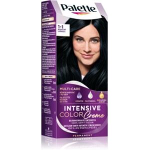 Schwarzkopf Palette Intensive Color Creme cor para cabelo permanente tom 1-1 C1 Blue Black 1 un.. Palette Intensive Color Creme Image