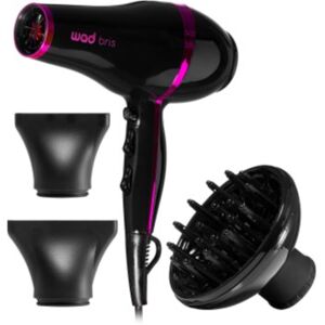 Wad Bris Hair Dryer secador de cabelo Black/Pink 1 un.. Bris Hair Dryer Image
