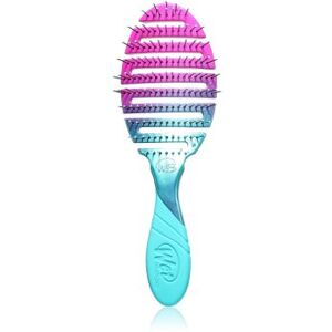 Wet Brush Flex Dry escova de cabelo para fácil penteado de cabelo Ombre Teal 1 un.. Flex Dry Image