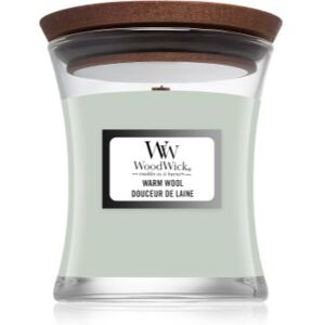 Woodwick Warm Wool vela perfumada com pavio de madeira 85 g. Warm Wool Image