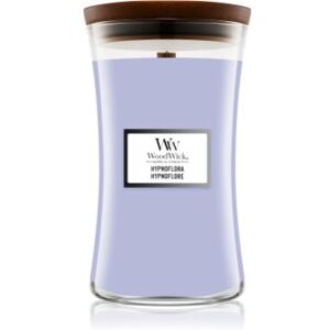 Woodwick Hypnoflora vela perfumada com pavio de madeira 610 g. Hypnoflora Image