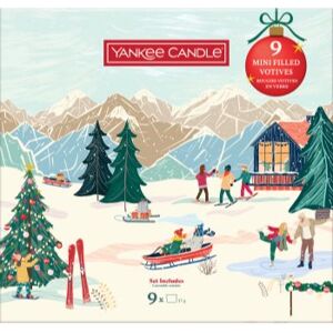 Yankee Candle Christmas Collection 9 Votive Candles coffret . Christmas Collection 9 Votive Candles Image