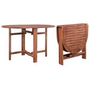 vidaxl Mesa de jardim 120x70x74 cm madeira de acácia maciça Image
