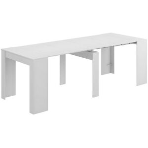 Loungitude Mesa de consola extensível Kendra Blanco Image