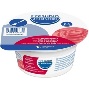 Fresubin 2kcal Creme Morango Silvestre 4x125g Image