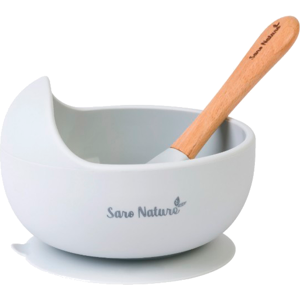 Saro Set de Alimentação "Nordic Wave" Cor Cinza Image