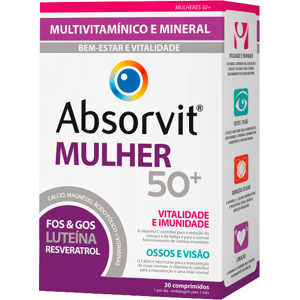 Absorvit 50+ Mulher 30comprimidos Image