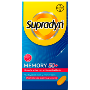 Bayer Supradyn Memory 50+ 30 comprimidos Image