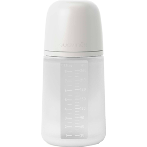 Suavinex Selection Colour Essence Biberão Soft Silicone 240ml +3m Cor Cinza Image