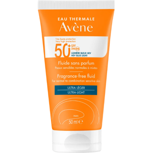 Avène Protetor Solar Fluido Sem Perfume FPS50+ 50ml Image