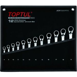 Jogo de chaves combinadas TOPTUL 12Stk (8 9 10 11 12 13 15 16 17 18 19 mm) Image
