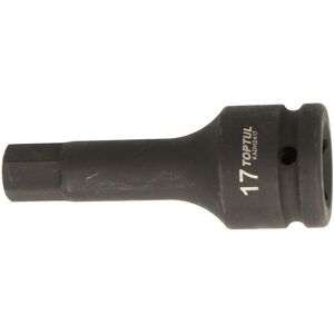 Soquete hexagonal de impacto TOPTUL 3/4 pequeno 17mm, Comprimento 105mm Image