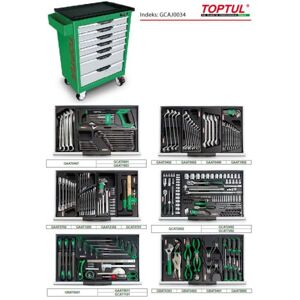 Carrinho de ferramentas TOPTUL 275-teilig Image