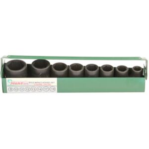 Conjunto de chaves de impacto HANS 3/8 polegadas 8 Peça 8-19 mm hexagonal curto Image