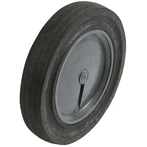 kaiserkraft Roda de substituição para contentor de lixo grande, Ø 300 mm, plástico Image
