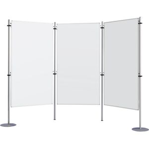 eurokraft basic Quadro informativo, três peças - chapa de aço, revestida, respetivamente LxA 800 x 1500 mm Image