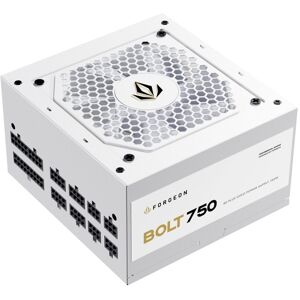 Forgeon Bolt PSU 750W 80+ Gold Full Modular Fonte de Alimentação Branca Image