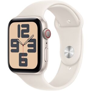 Apple Watch SE 2024 GPS + Cellular 44mm Alumínio com Braceletes Desportivas Luz das Estrelas M/L Image