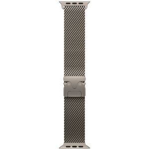 Apple Bracelete Milanese Loop em Titânio Natural 49mm Tamanho L Image