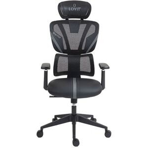 CADEIRA GAMING LOVIT WARRIOR BLACK/GREY Image