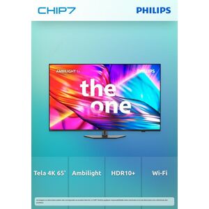Televisão PHILIPS LED TV 65" UHD 4K SMART TV AMBILIGHT TITAN OS - 65PUS8919/12 Image