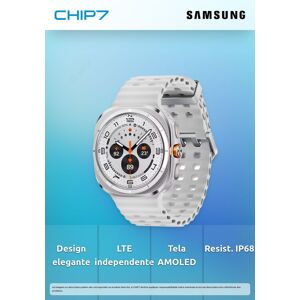 SAMSUNG SMARTWATCH GALAXY WATCH ULTRA 47MM LTE BRANCO TITANIO Image