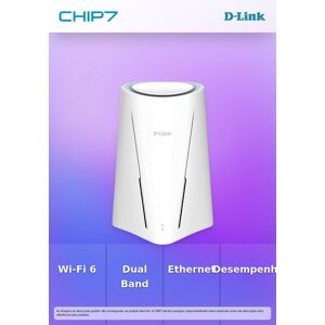 D-Link G530 - Roteador sem fio switch de 1 porta - 1GbE - Wi-Fi 6 - Dual Band - 5G, 4G Image