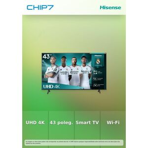 Smart TV Hisense 50" 4K UHD VIDAA U8.5 50A6Q Image