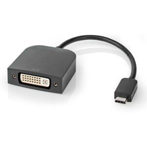 Adaptador USB-C Macho / DVI-D 24+1 Fêmea Preto NEDIS Image