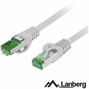 Cabo S/FTP LSZH CU 26AWG CAT7 2m Cinzento LANBERG Image