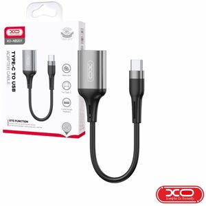 Cabo Adaptador USB-C Macho/USB-A 2.0 Fêmea OTG XO Image