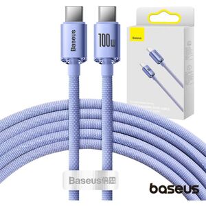 Cabo USB-C P/ USB-C Macho 100W 2m Crystal Shine BASEUS Image