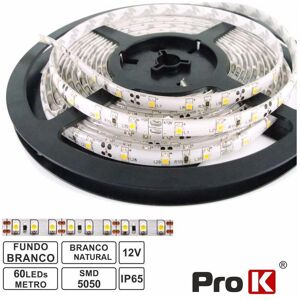 Fita LEDS 5050 Impermeável 4000K 12V 1m PROK Image