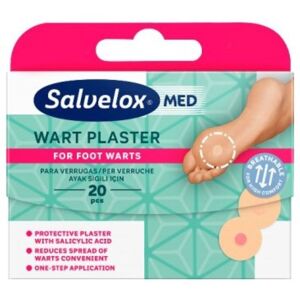 Salvelox Wart Plaster Penso para Verrugas nos Pés Proteção 20 un. Image